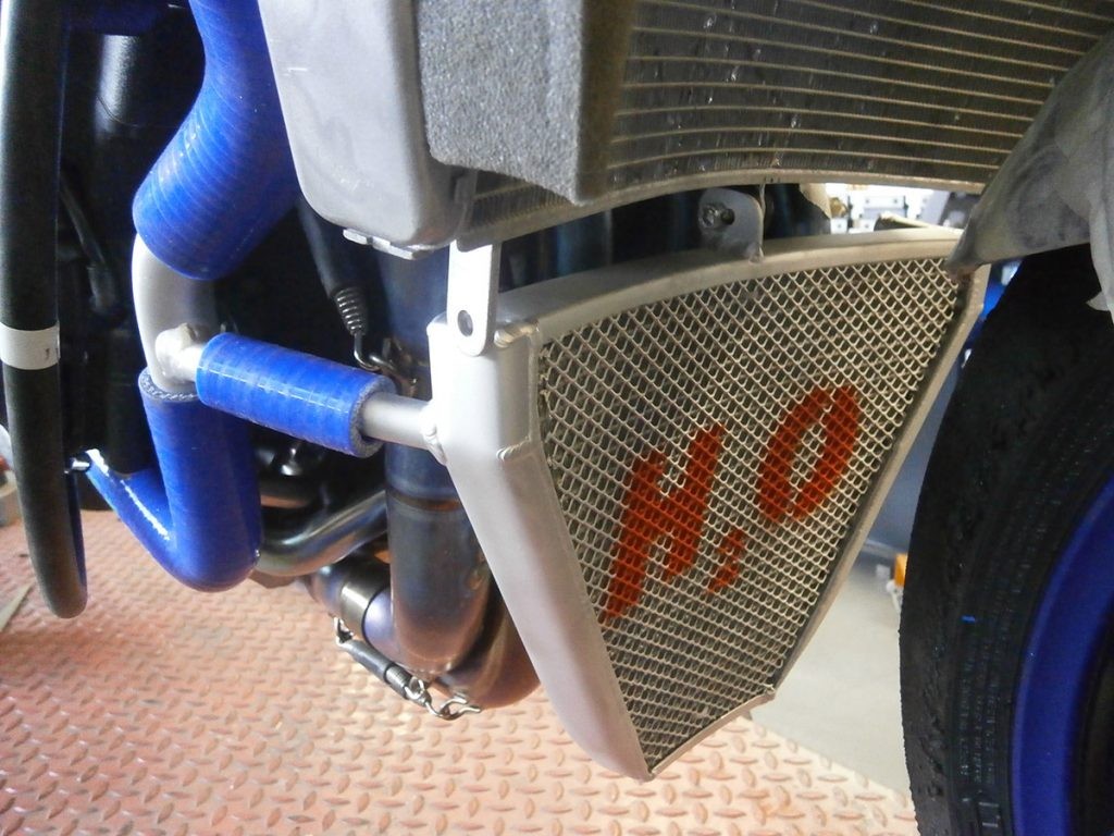 H2O Performance Additional Water Radiator - Yamaha YZF-R6 (2017 - 2022) -  ART719